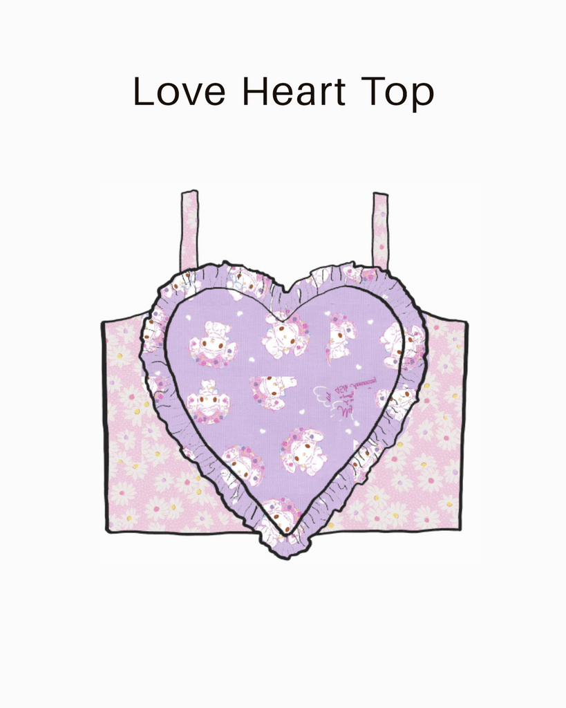 ✿ My Melody 45th Anniversary • Love Heart Top, Ivy Top, Emma Skort ✿