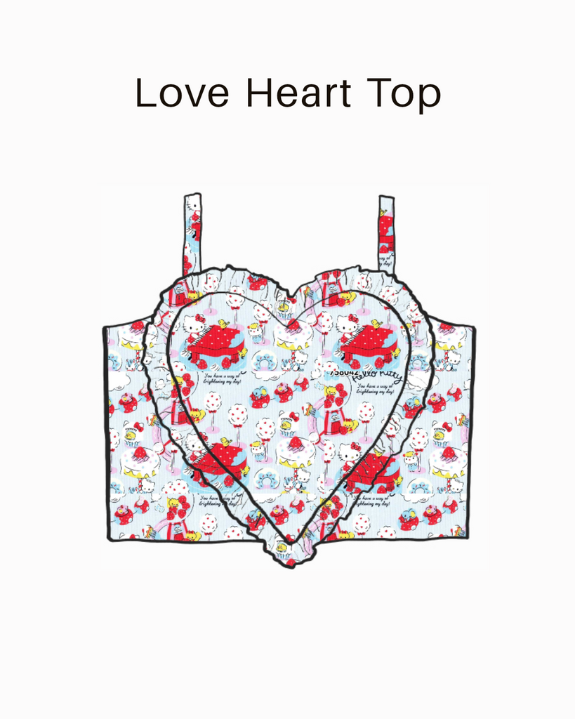 ✿ HK Carnival Piano • Love Heart Top, Ivy Top, Emma Skort ✿