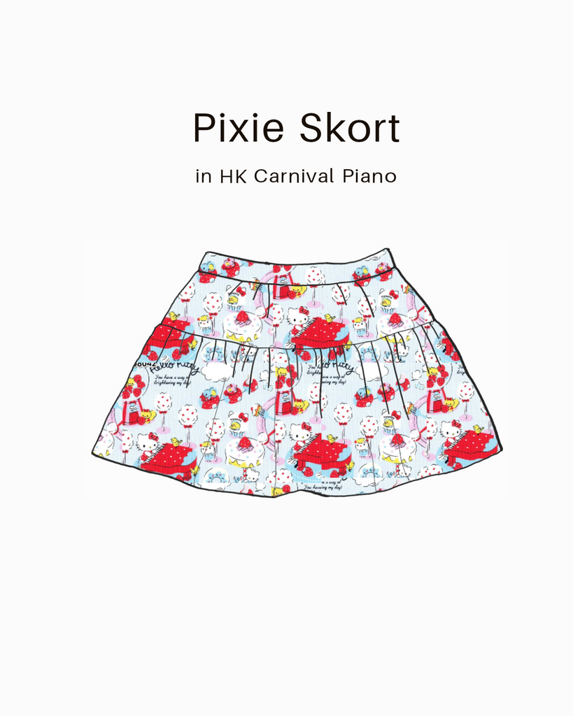 ✿ HK Carnival Piano • Love Heart Dress, Pixie Skort ✿
