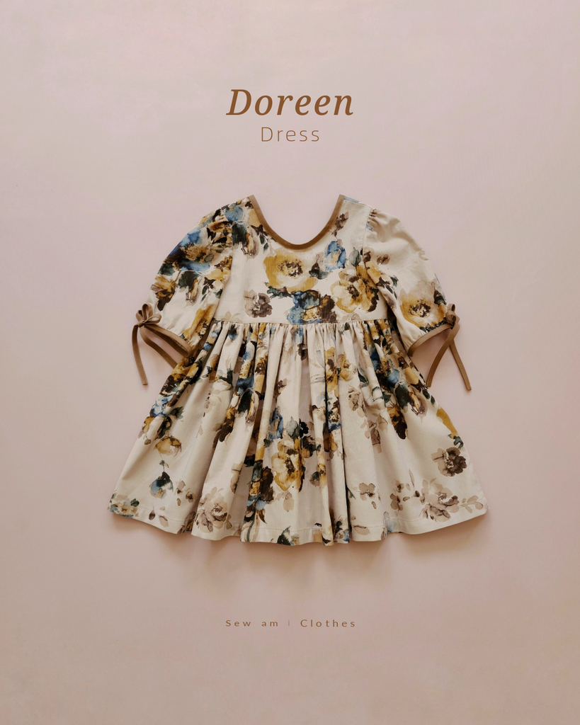 Doreen Dress ♡ Vintage Rose