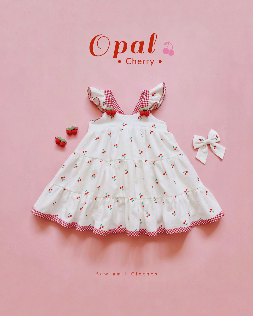 🍒 Opal Dress • Mini Cherry