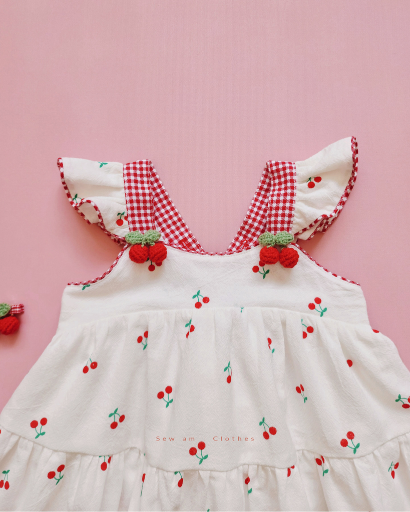 🍒 Opal Dress • Mini Cherry