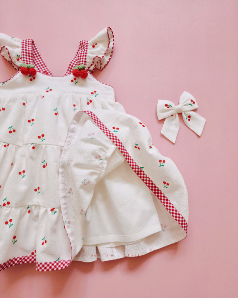 🍒 Opal Dress • Mini Cherry