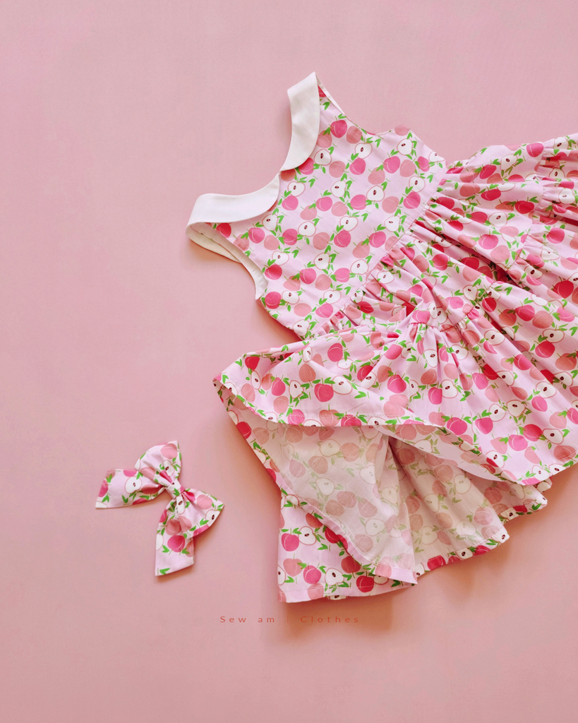 🍑  Lydia Dress • Pink Peach