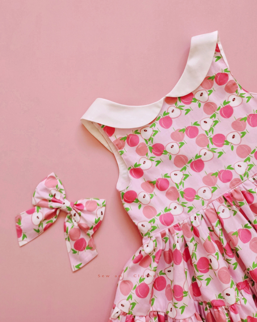 🍑  Lydia Dress • Pink Peach