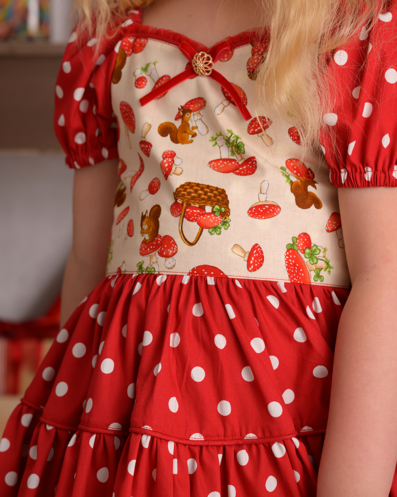 ☆ Jolly Dress - Squirrel & her mushrooms ☆