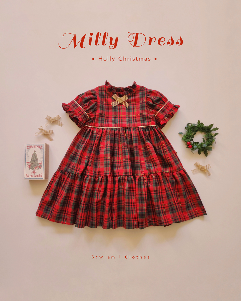 ☆ Milly Dress - Holly Christmas ☆