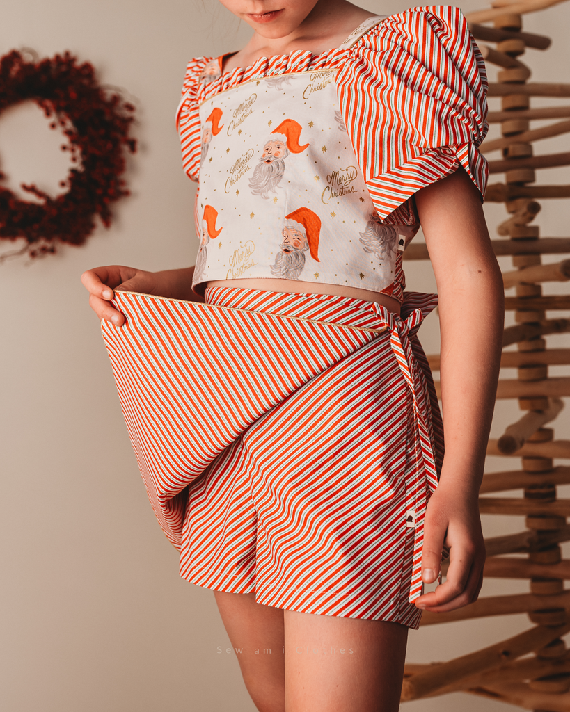 ☆ Emma Skort - Candy cane ☆