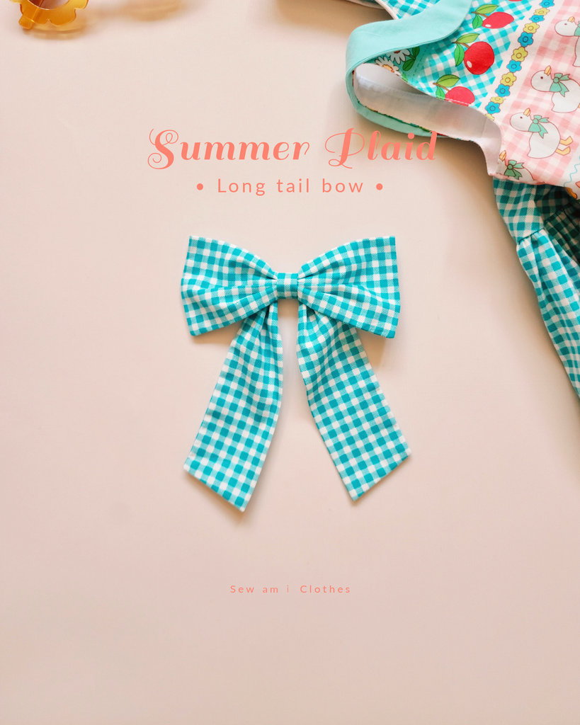 Lydia accessories • Summer plaid