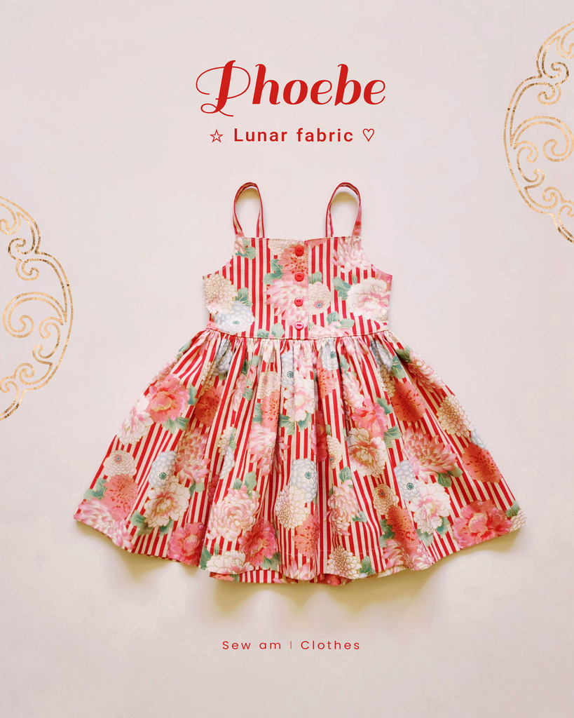 ✿ Phoebe Dress • Lunar Fabric ✿