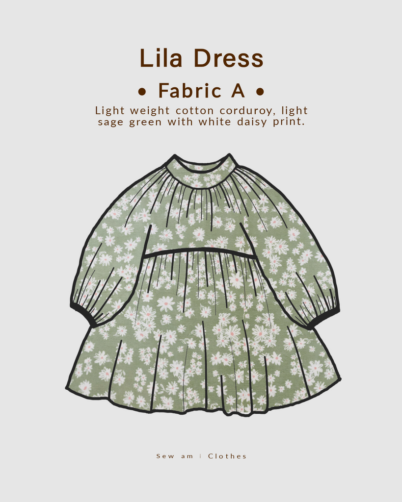 𝐏𝐑𝐄-𝐎𝐑𝐃𝐄𝐑 • Milly & Lila Dress • Fabric A