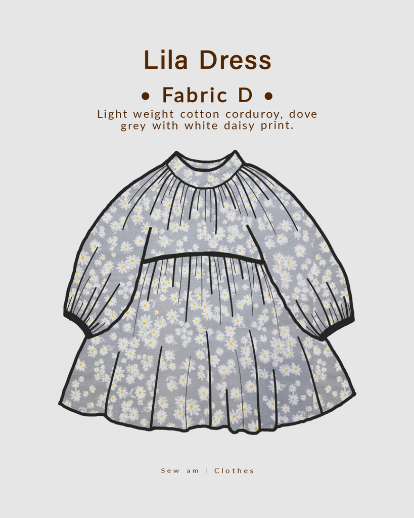 𝐏𝐑𝐄-𝐎𝐑𝐃𝐄𝐑 • Milly & Lila Dress • Fabric D