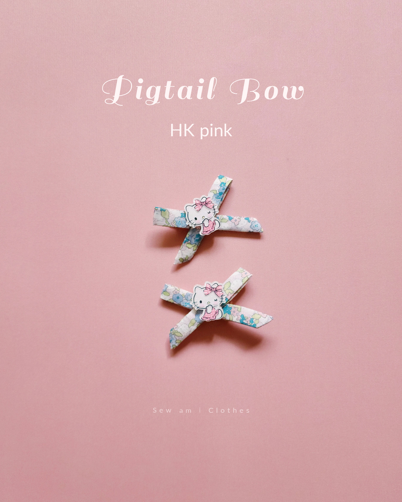 ✿ HK Pigtail Bows  ✿