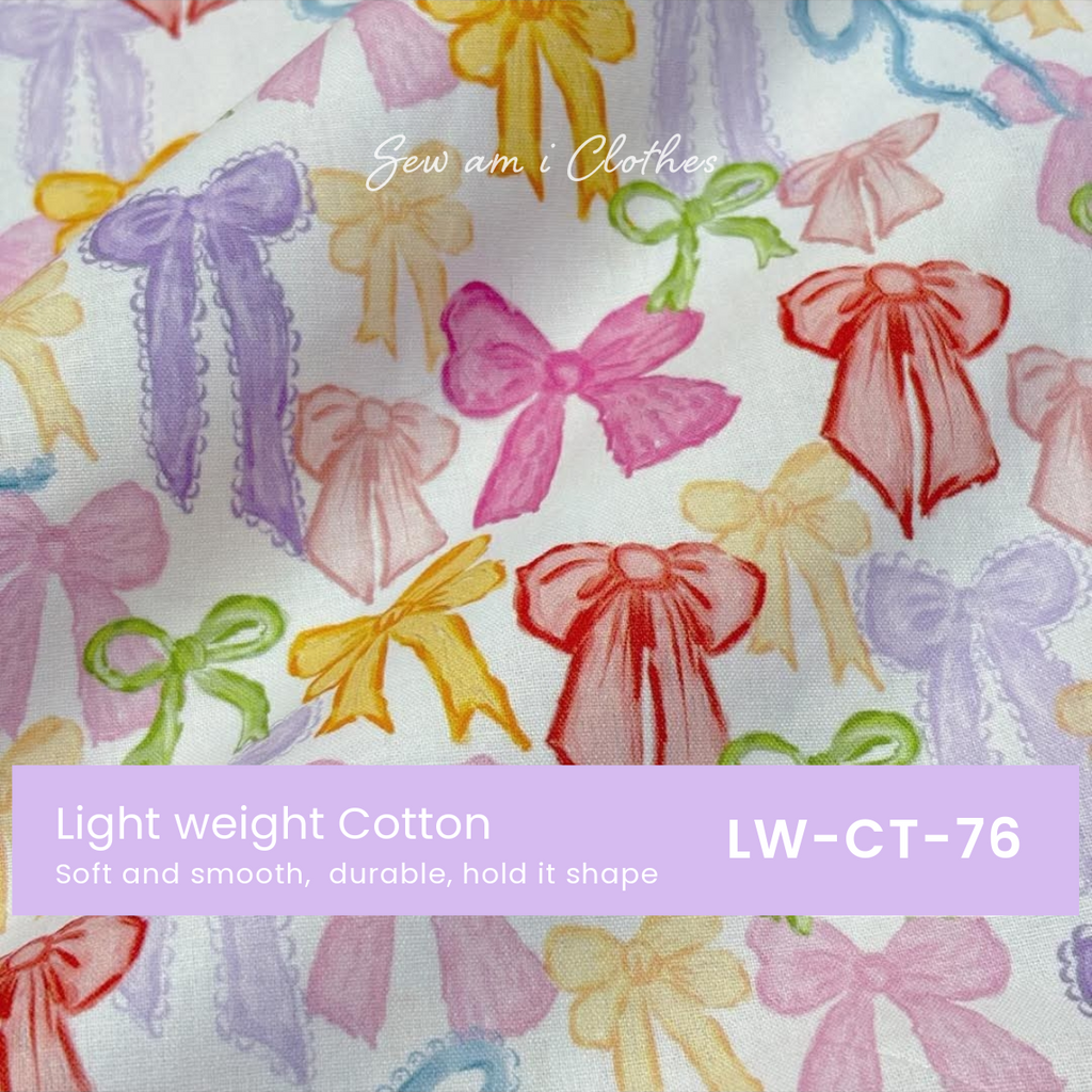 Light weight cotton