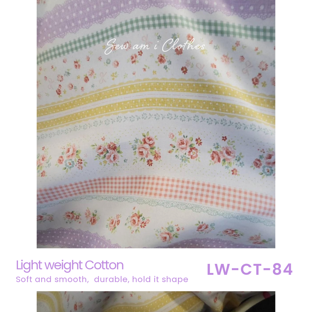 Light weight cotton