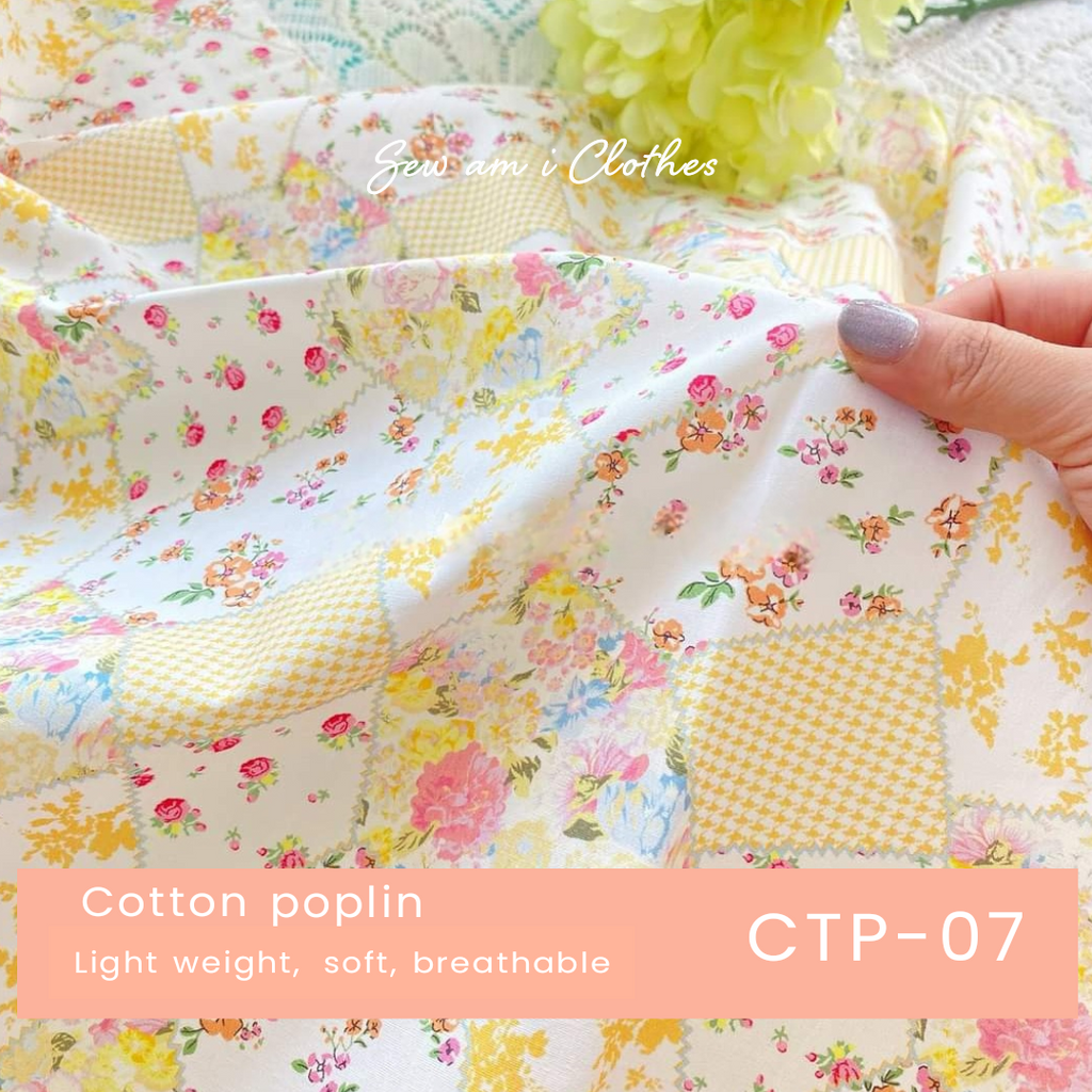 Cotton poplin