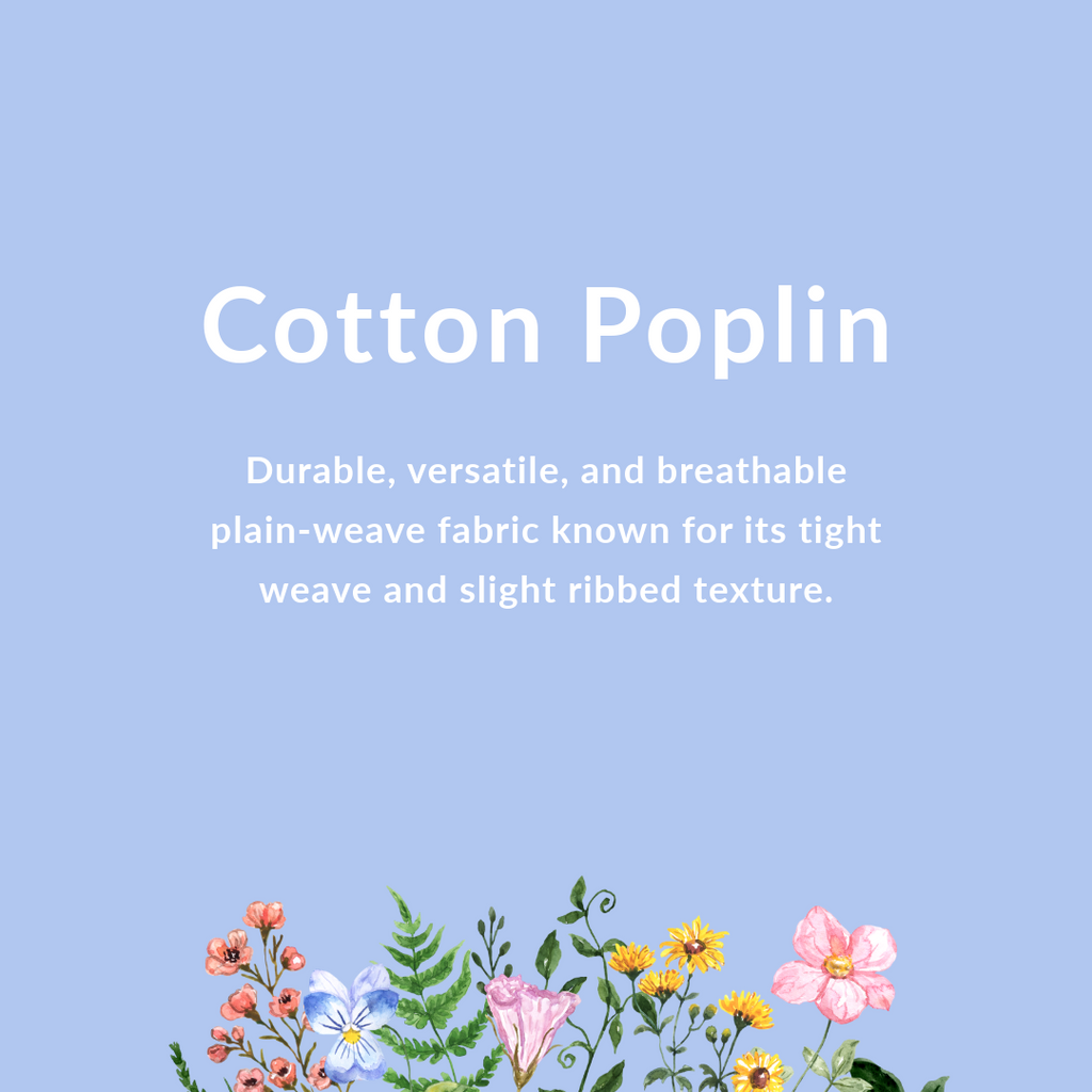 Cotton poplin