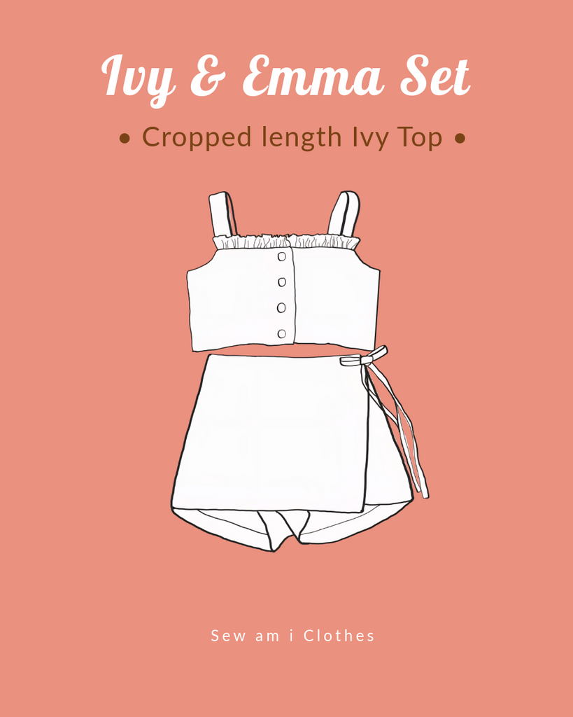 𝐈𝐯𝐲 𝐓𝐨𝐩 & 𝐄𝐦𝐦𝐚 𝐒𝐞𝐭 • Available in 2 top length versions