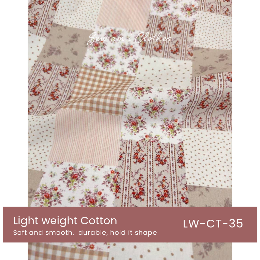 Light weight cotton