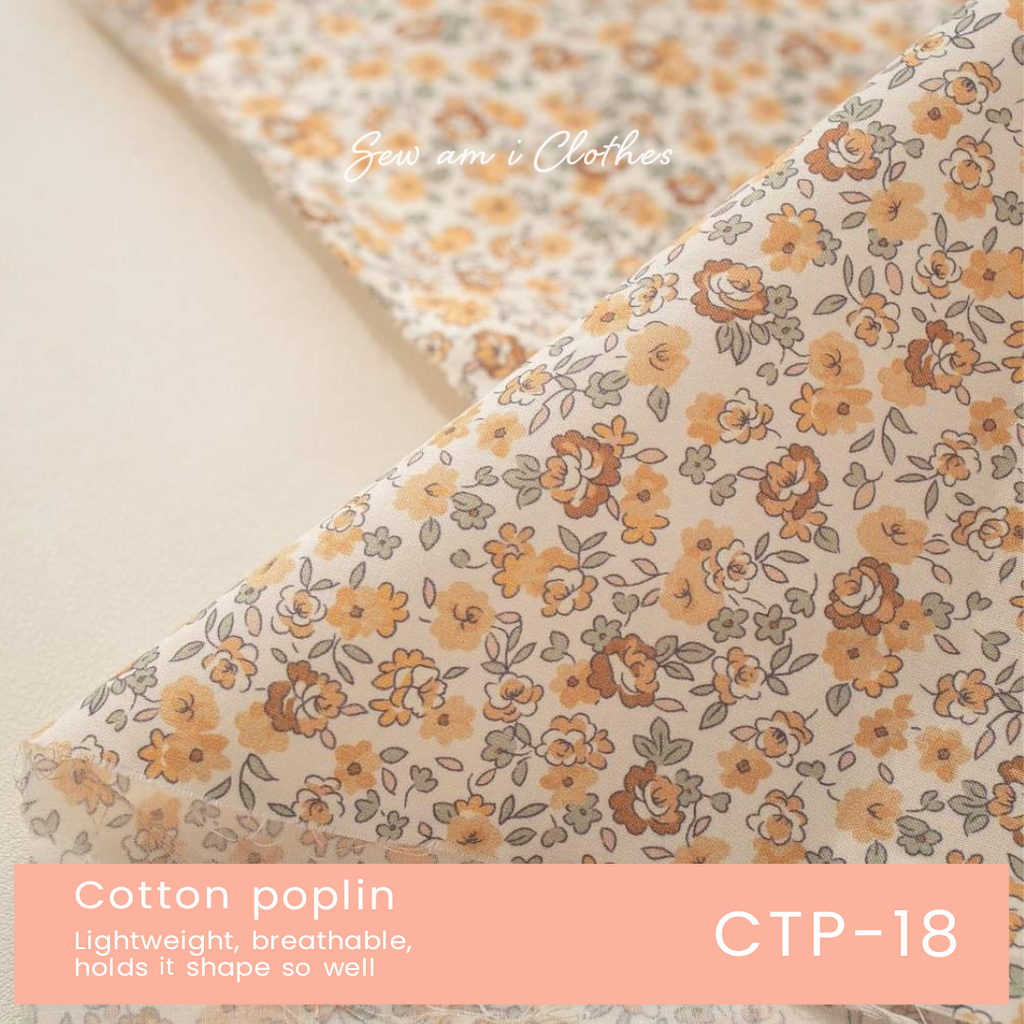 Cotton poplin