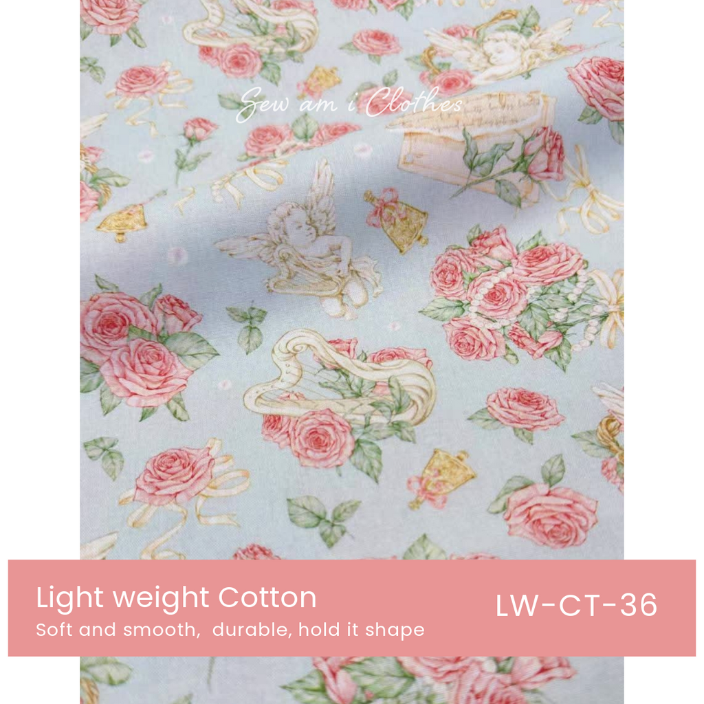 Light weight cotton