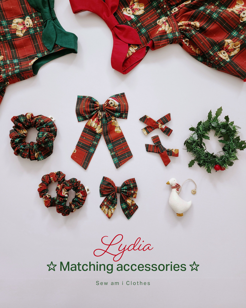 𝙋𝙧𝙚-𝙤𝙧𝙙𝙚𝙧 ☆ Noel Teddy Matching accessories