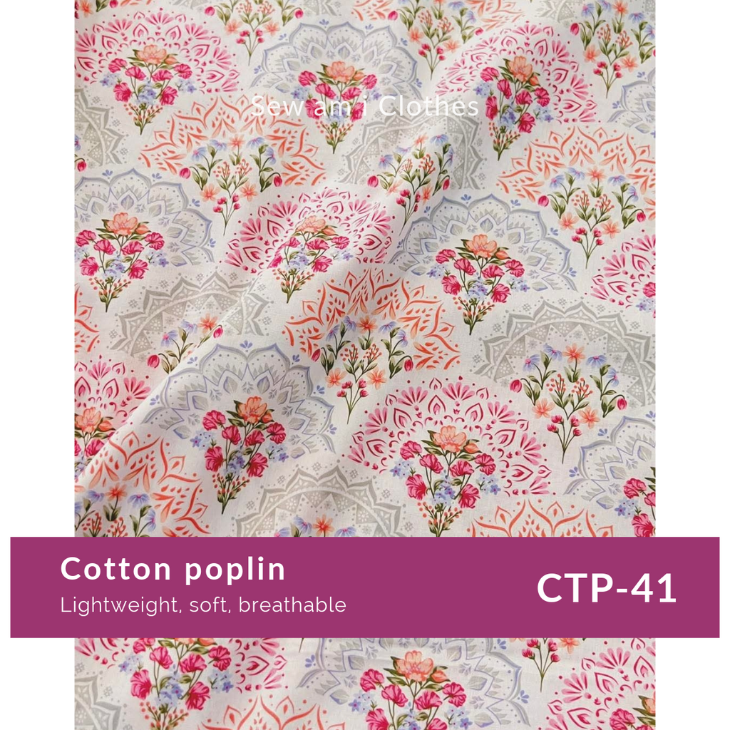 Cotton poplin