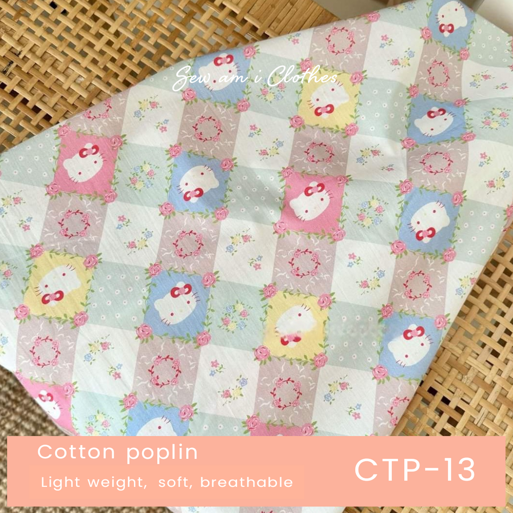 Cotton poplin