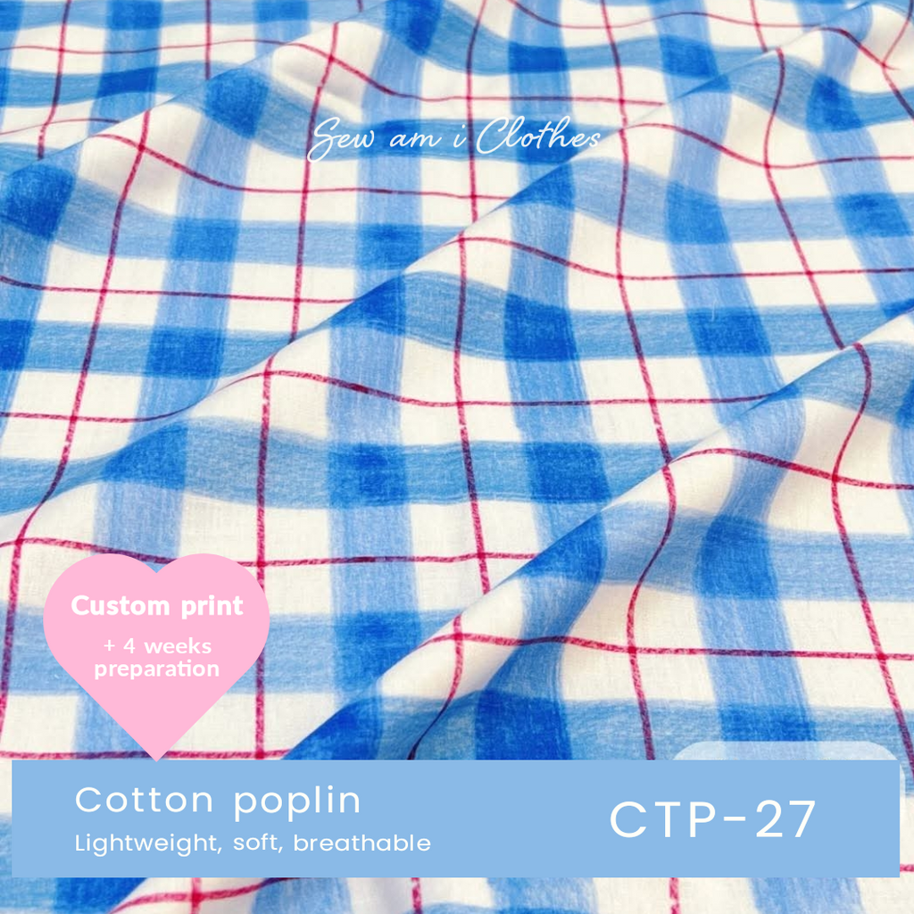 Cotton poplin