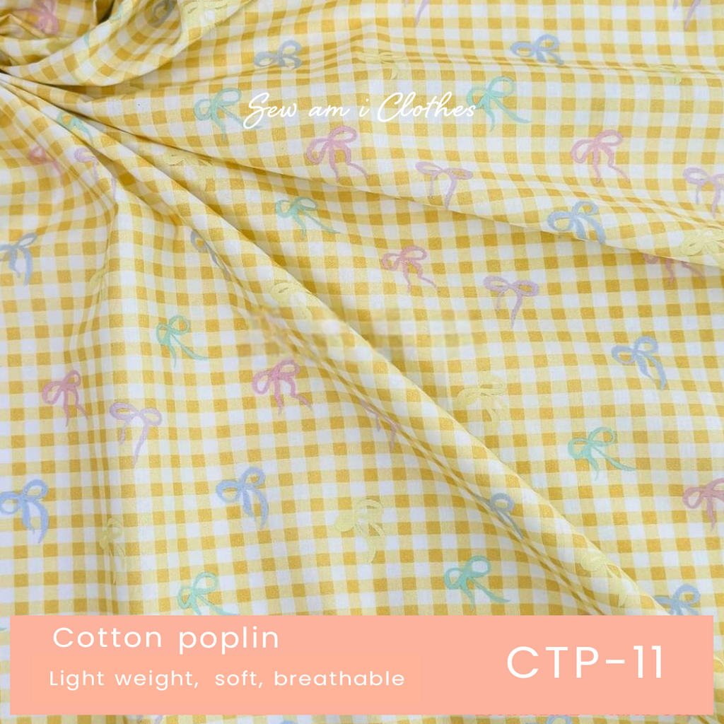 Cotton poplin