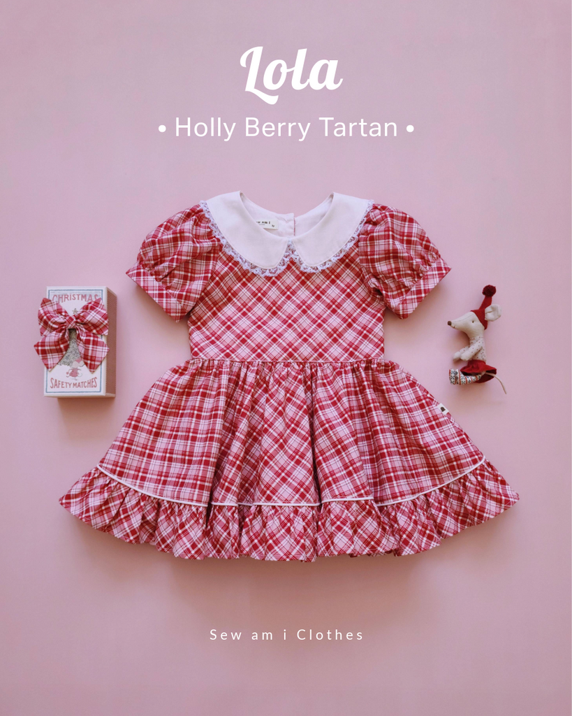 𝐋𝐨𝐥𝐚 ☆ Holly Berry Tartan