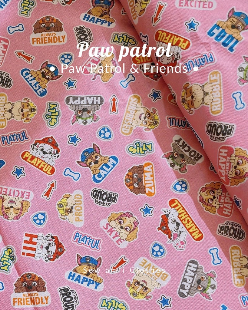 𝙋𝙧𝙚-𝙤𝙧𝙙𝙚𝙧 Pixie frilled bib skort ☆ Paw patrol & Friends