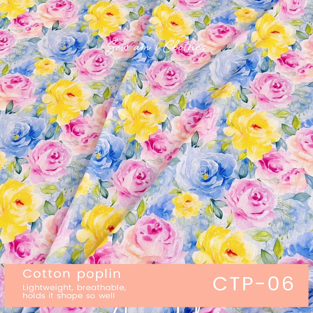 Cotton poplin