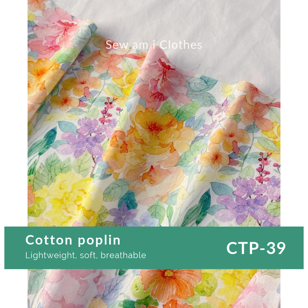 Cotton poplin