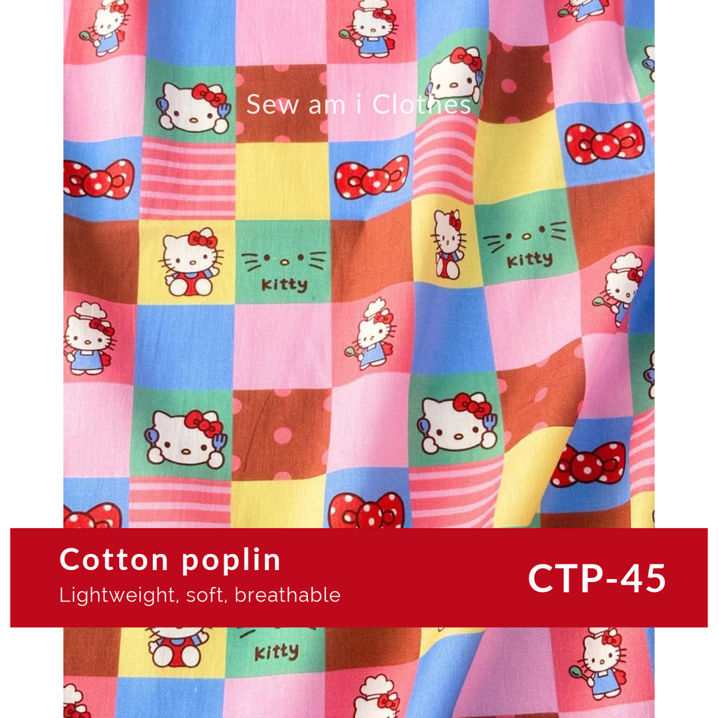Cotton poplin