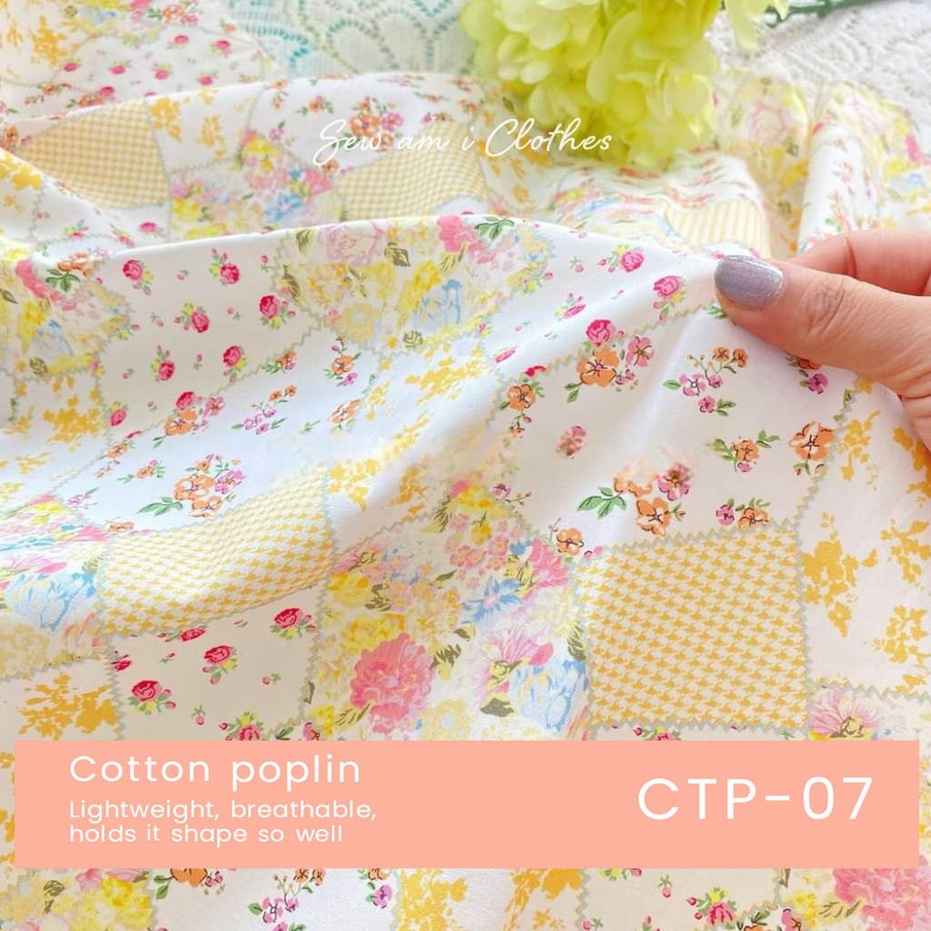 Cotton poplin