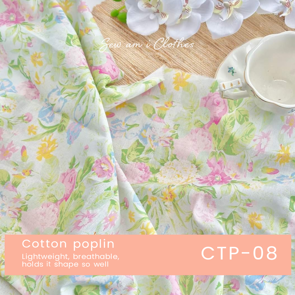 Cotton poplin