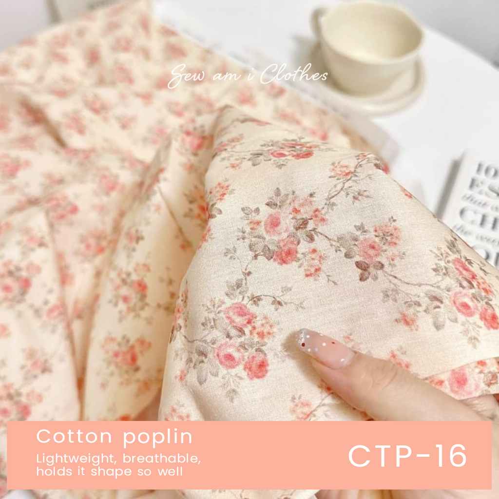 Cotton poplin