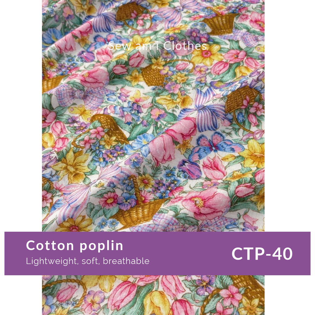 Cotton poplin
