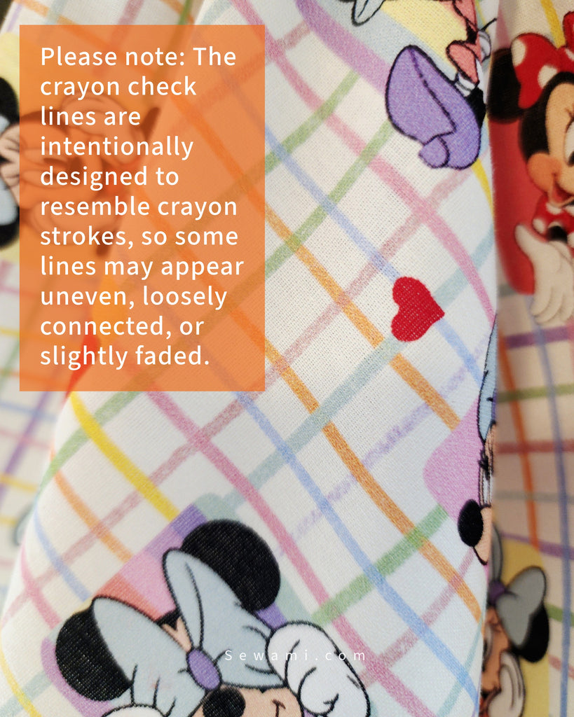 𝙍𝙚𝙖𝙙𝙮 𝙩𝙤 𝙨𝙝𝙞𝙥 ♡ Jolly in Mickey crayon check