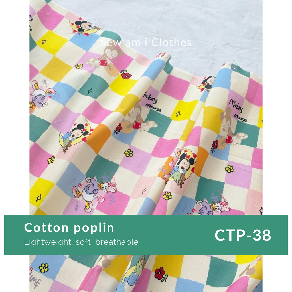 Cotton poplin