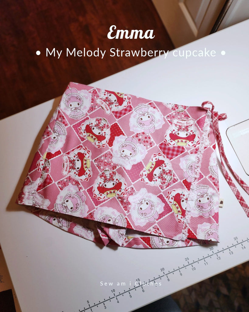 𝙍𝙚𝙖𝙙𝙮 𝙩𝙤 𝙨𝙝𝙞𝙥 ♡ Extra made Emma Wrapped skort • My Mellody • Size 7
