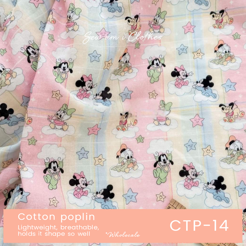 Cotton poplin