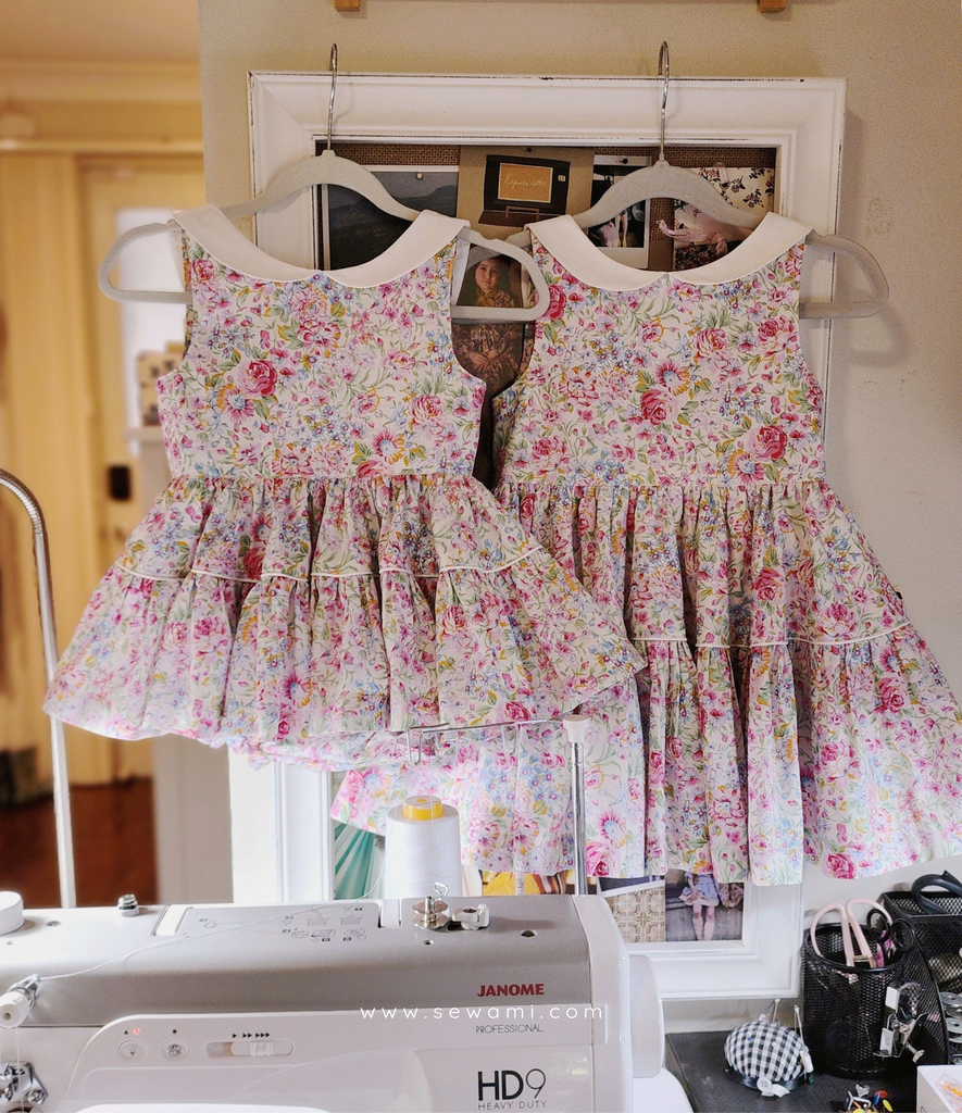 ♡ Lydia Dress • Spring Peonies 𝐎𝐧𝐞 𝐨𝐟 𝐚 𝐤𝐢𝐧𝐝 (one made per size) ♡