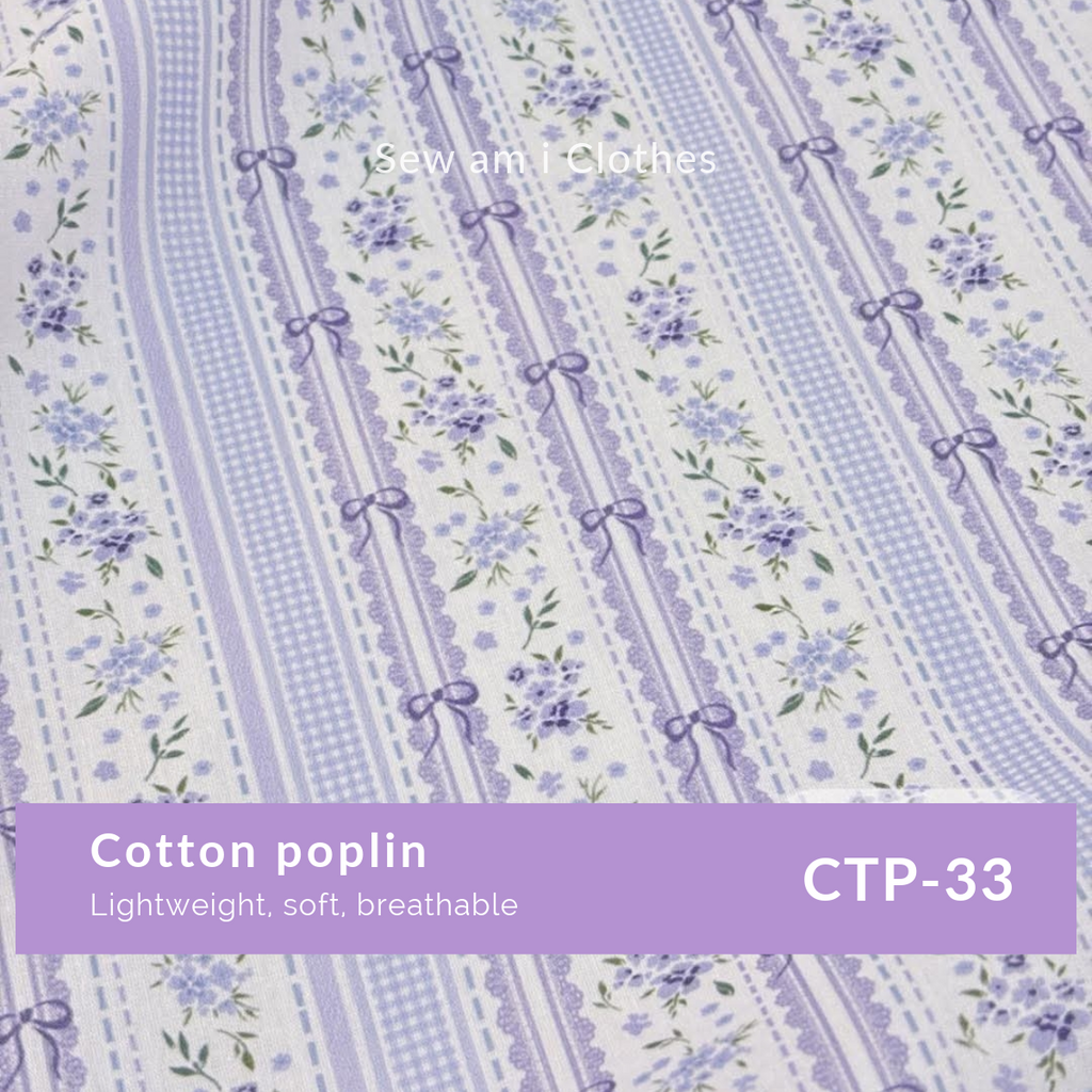 Cotton poplin