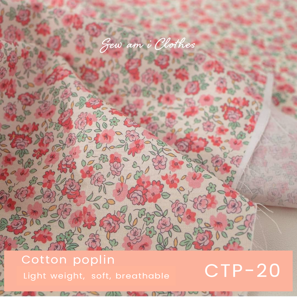 Cotton poplin