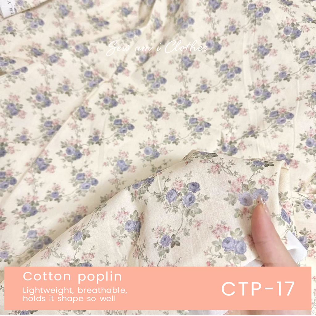 Cotton poplin