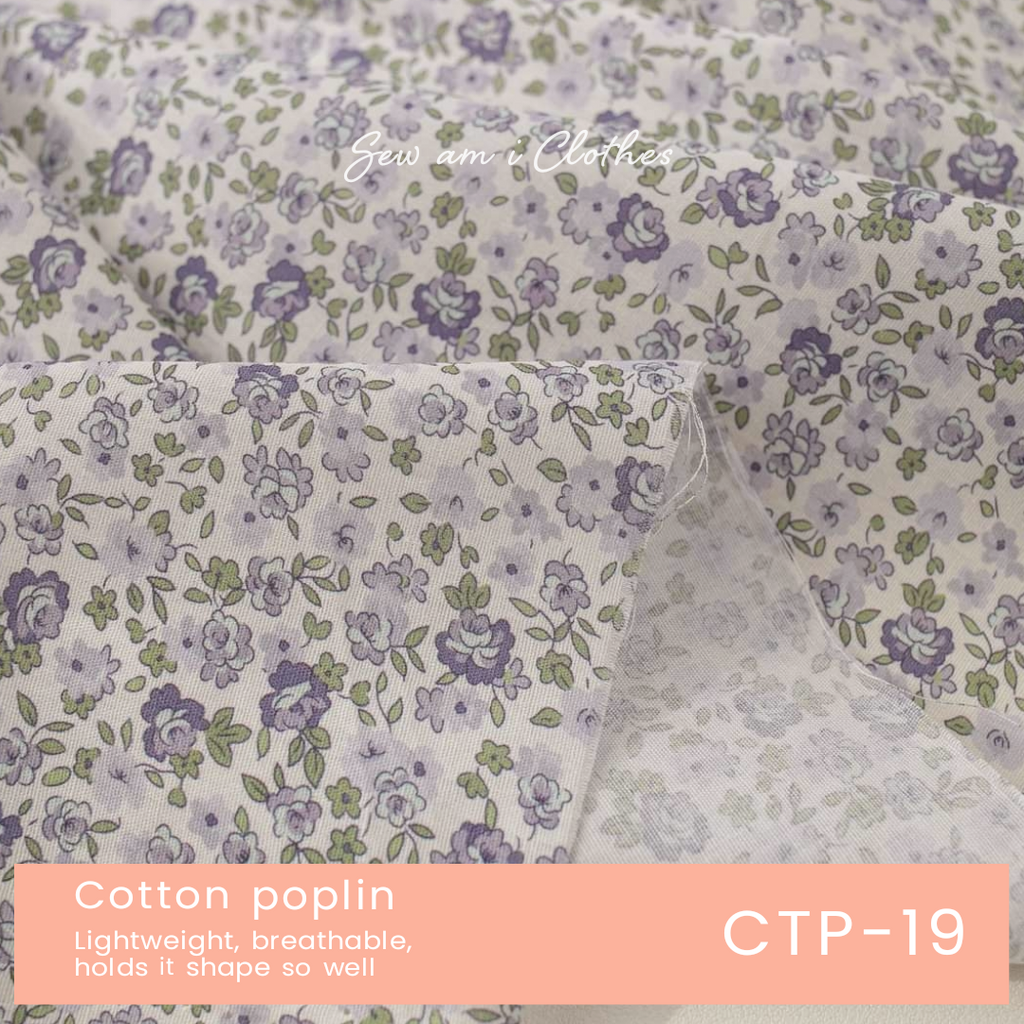 Cotton poplin