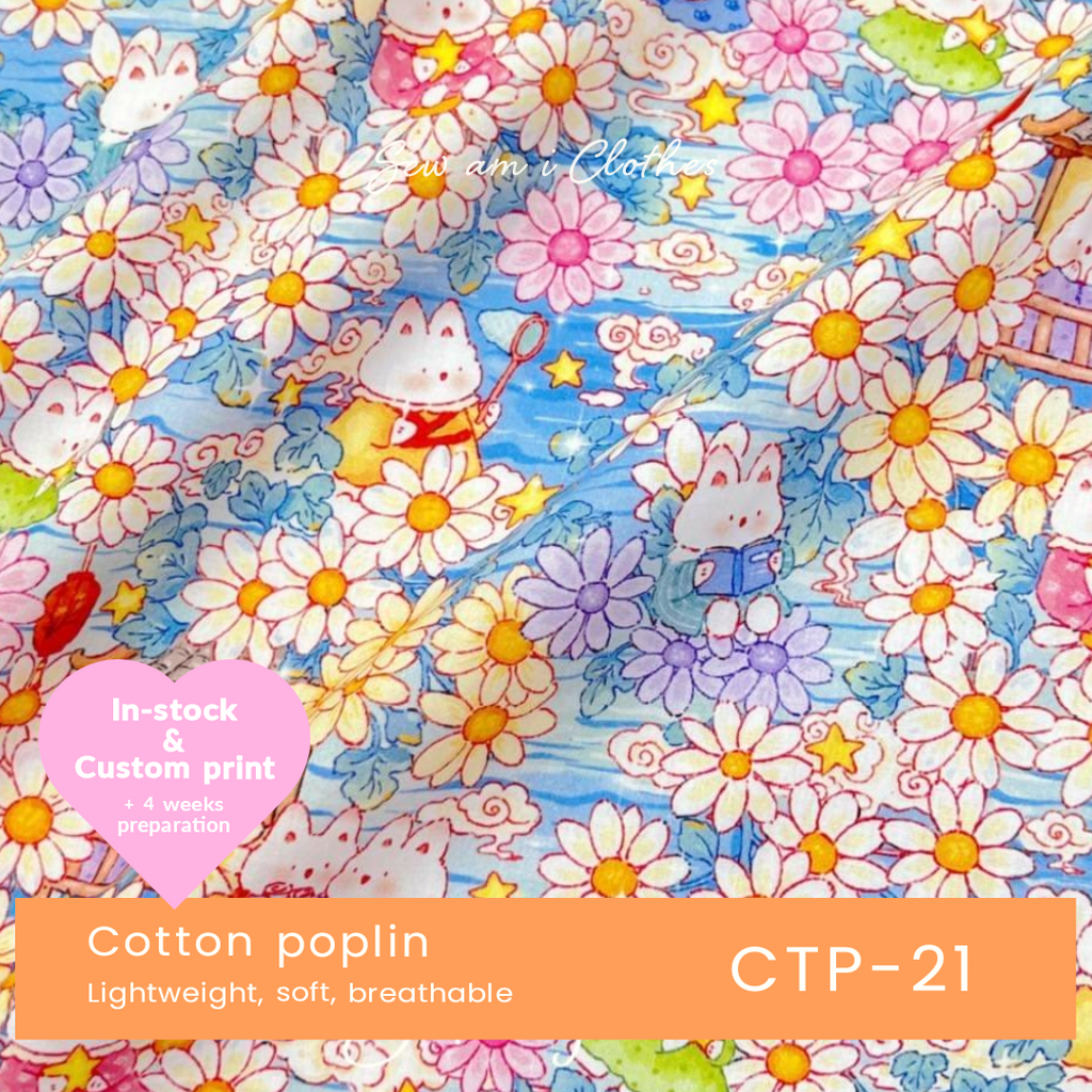 Cotton poplin