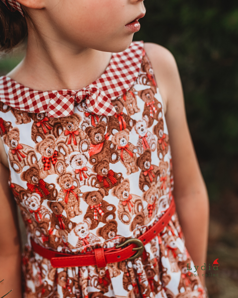 🐻 Lydia Dress in Mini Teddy • 𝘙𝘦𝘮𝘯𝘢𝘯𝘵 𝘍𝘢𝘣𝘳𝘪𝘤   ☆ 𝐀𝐯𝐚𝐢𝐥𝐚𝐛𝐥𝐞 𝐚𝐭 𝟕:𝟓𝟓 𝐩𝐦 𝐀𝐄𝐒𝐓 ☆